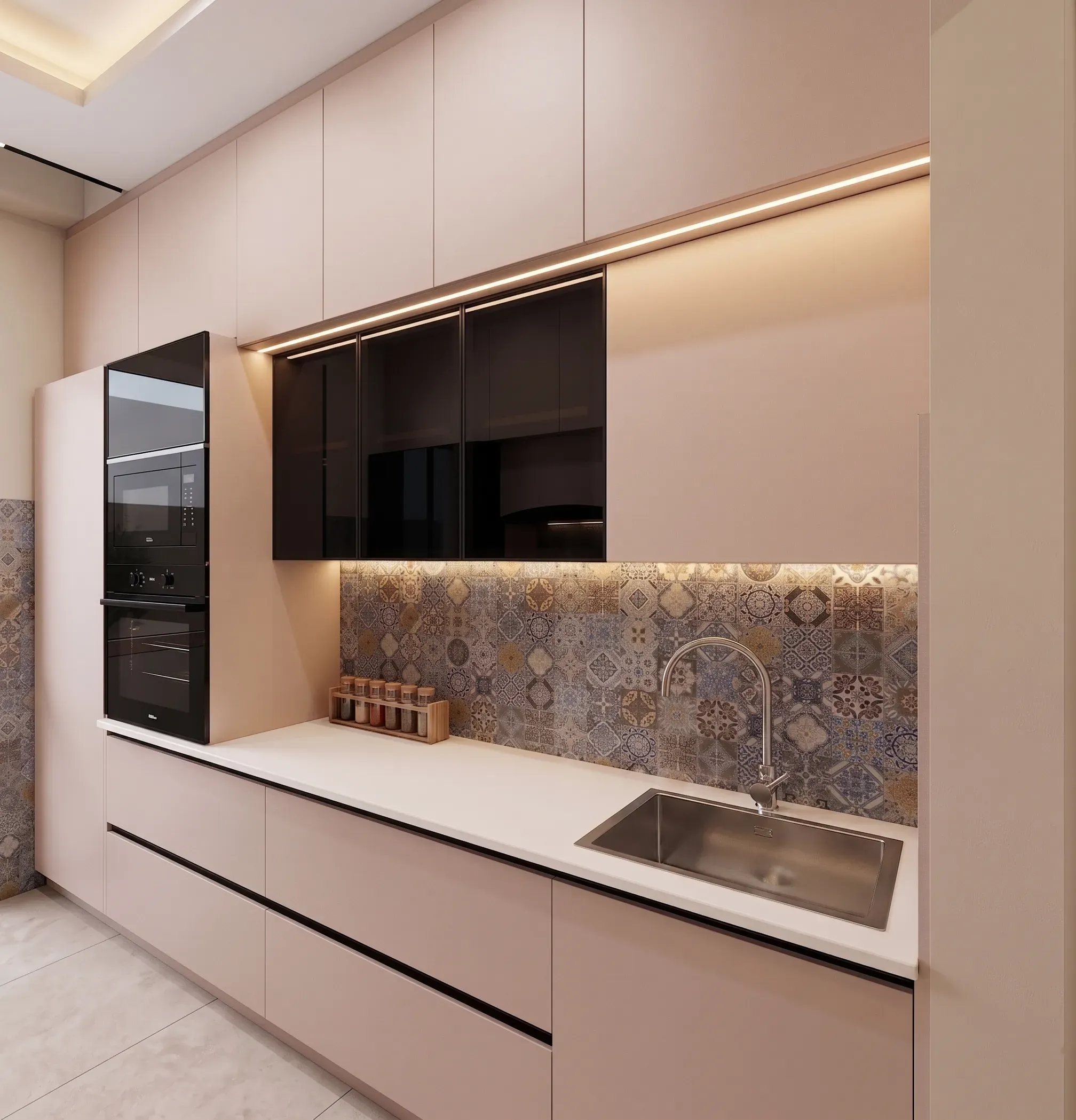 Modular kitchen 2 view 1