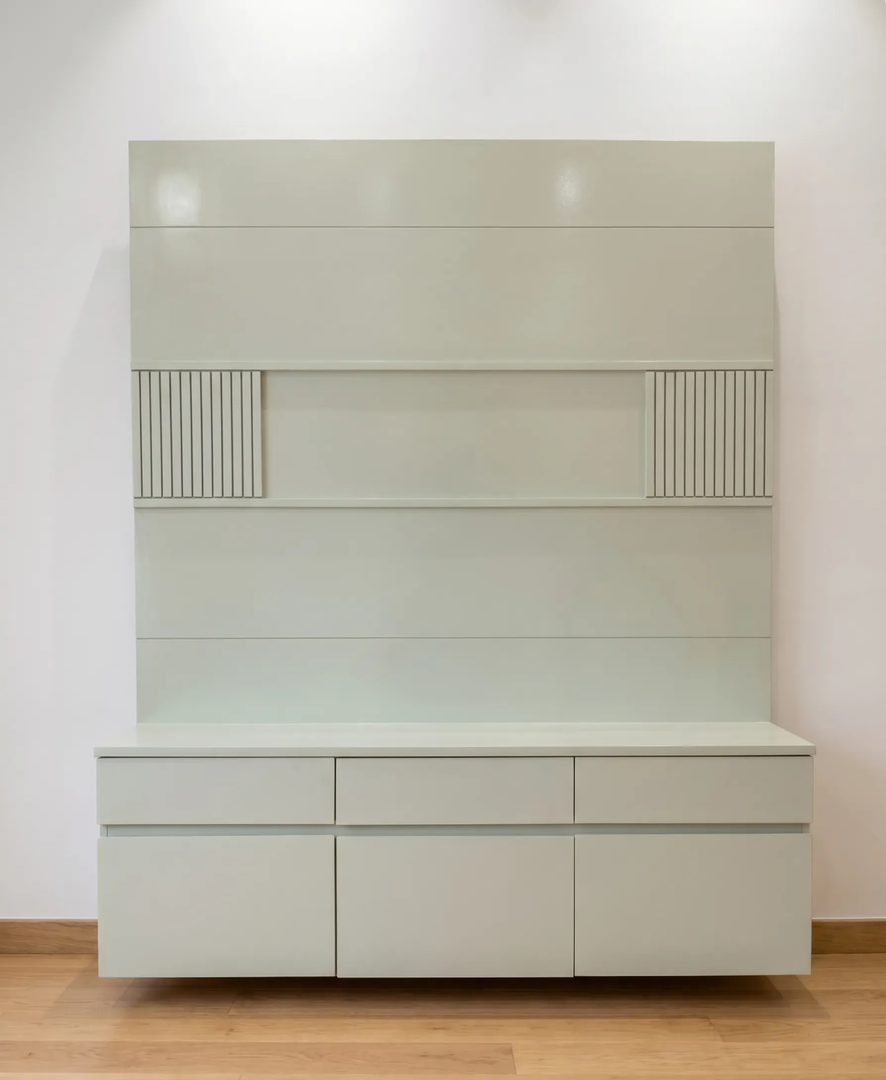 Bedroom TV unit with storage
