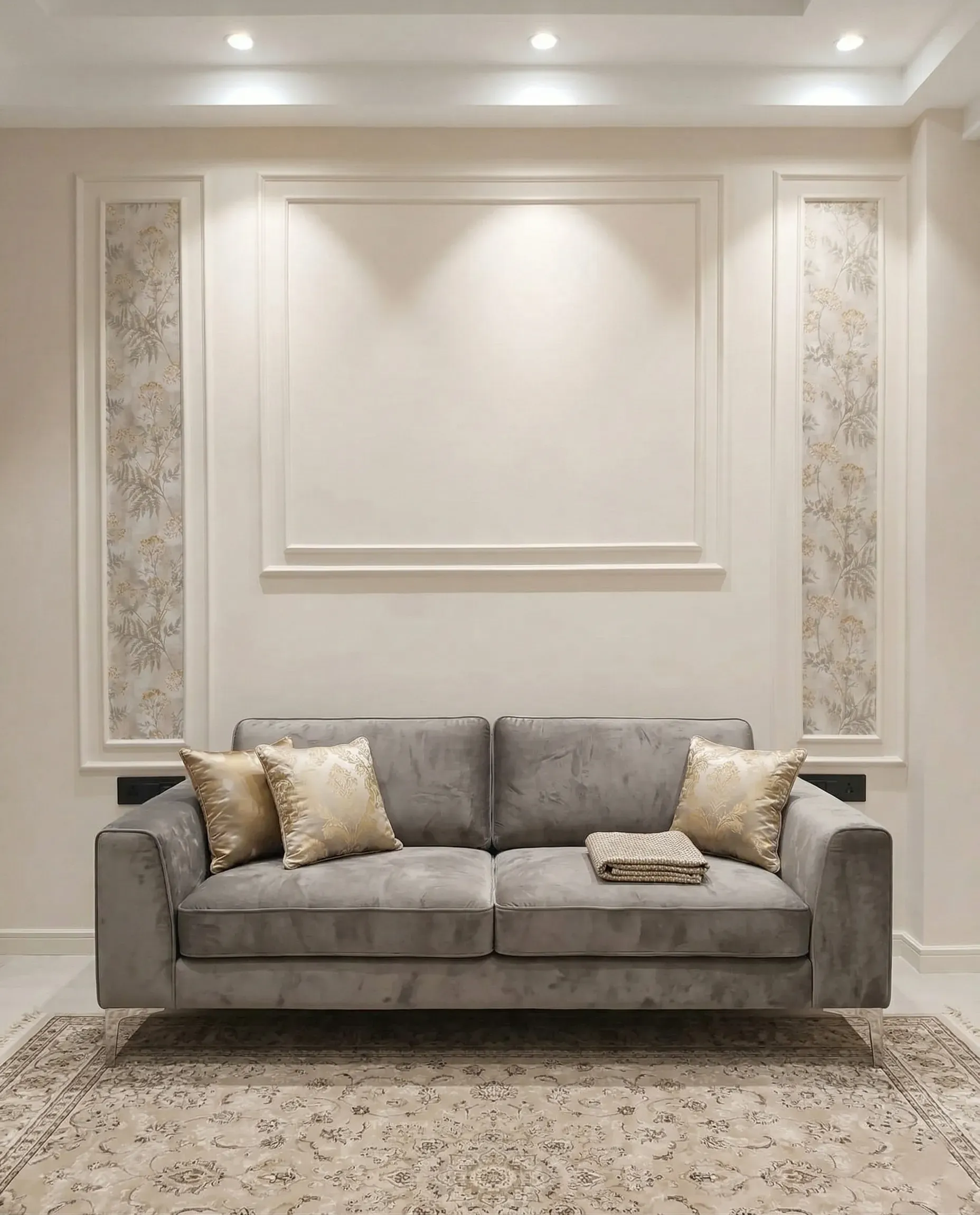 Living room wall design 2