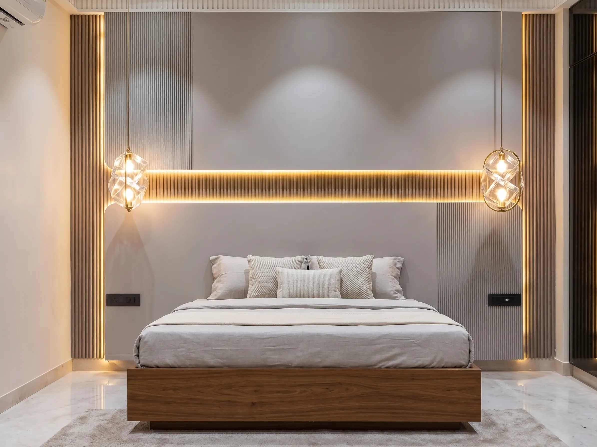Bedroom wall design 7